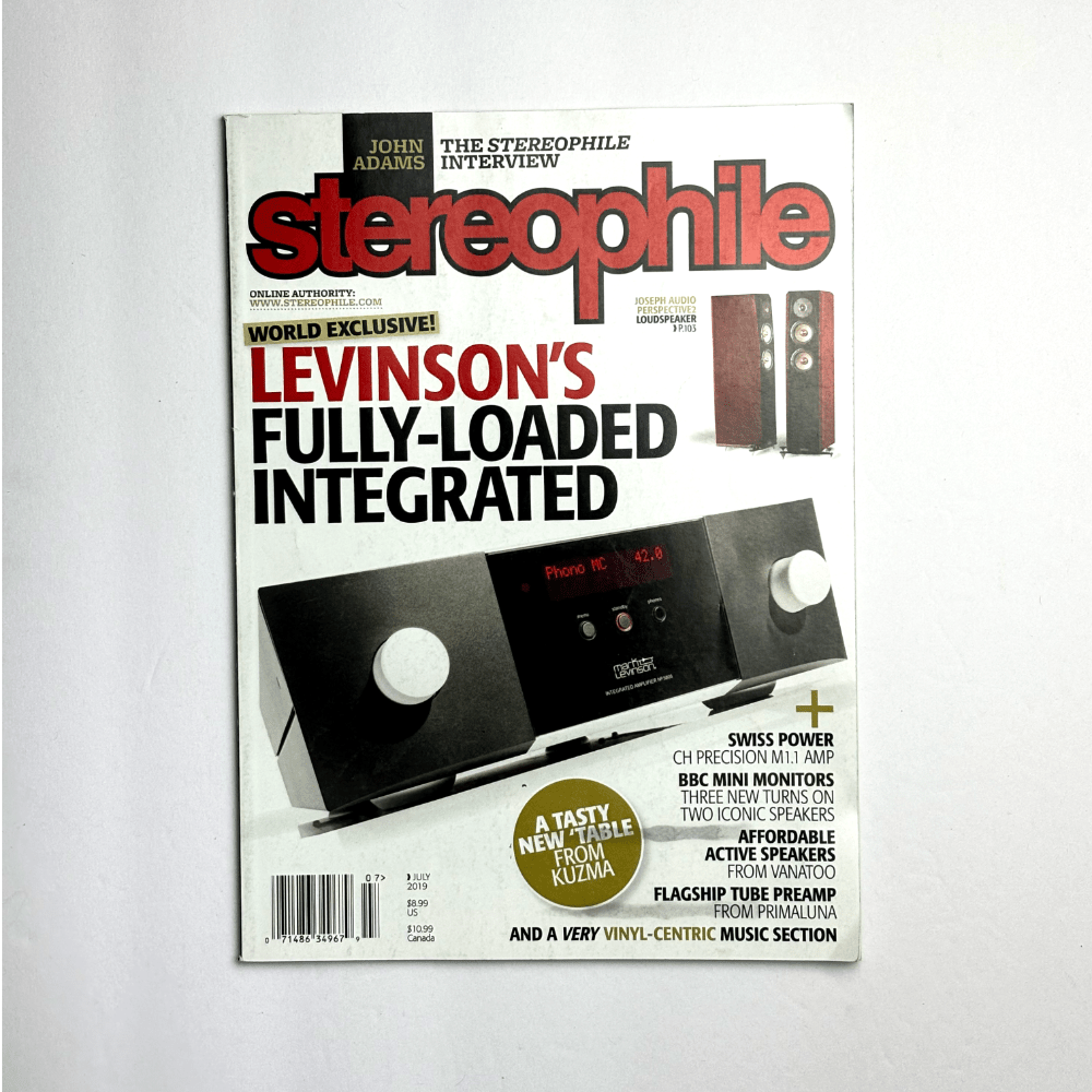 Stereophile, July 2019.
